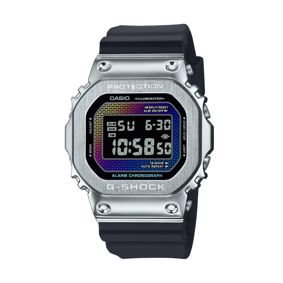 CASIO G-SHOCK THE ORIGIN METAL COVERED - RAINBOW BRICK WALL SERIE — Ansicht 1