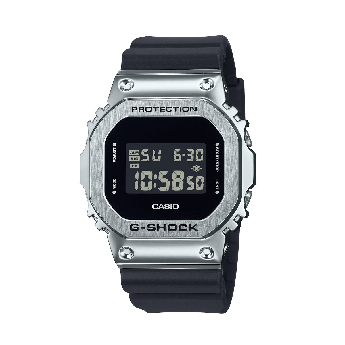 CASIO G-SHOCK THE ORIGIN METAL COVERED Steel - BLACK — Ansicht 1
