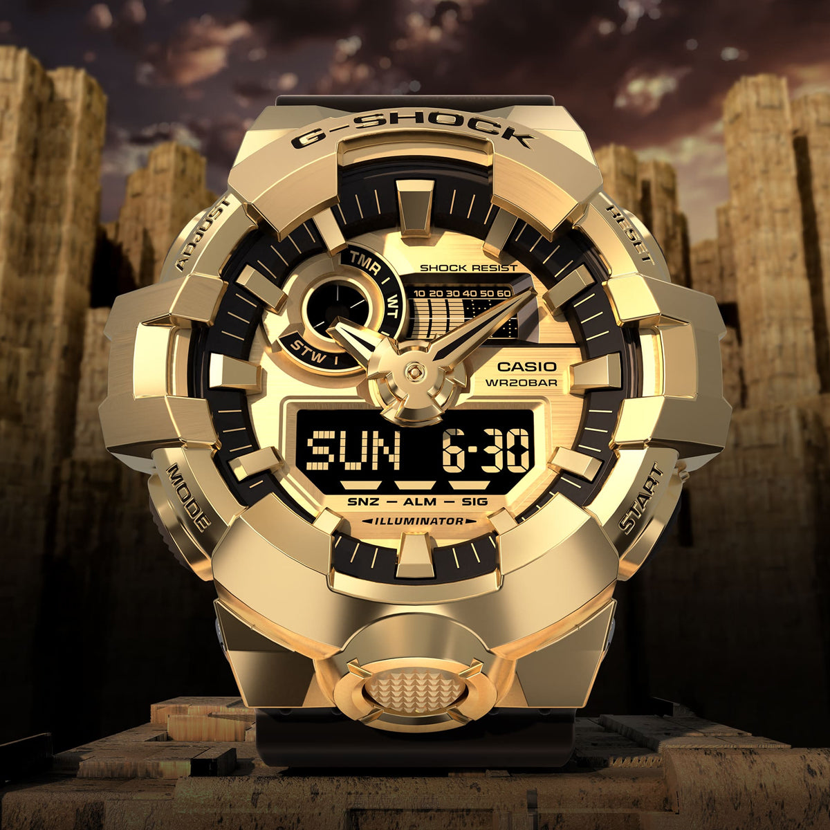 CASIO G-SHOCK G-STEEL BOLD GOLD — Ansicht 5