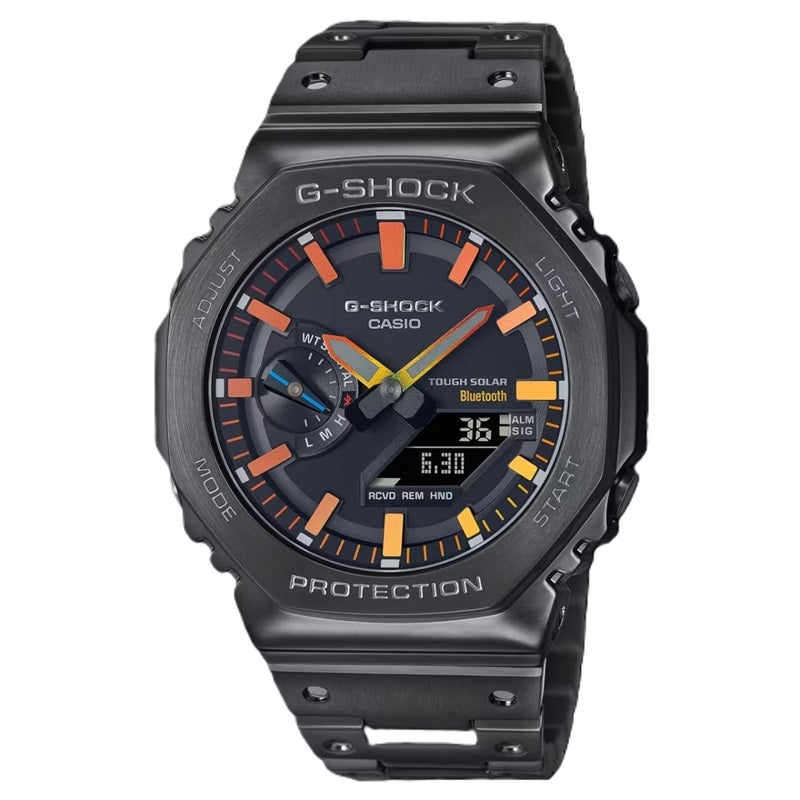 CASIO G-SHOCK OAK FULL METAL - BLACK POLYCHROMATIC ACCENTS SERIE — Ansicht 1