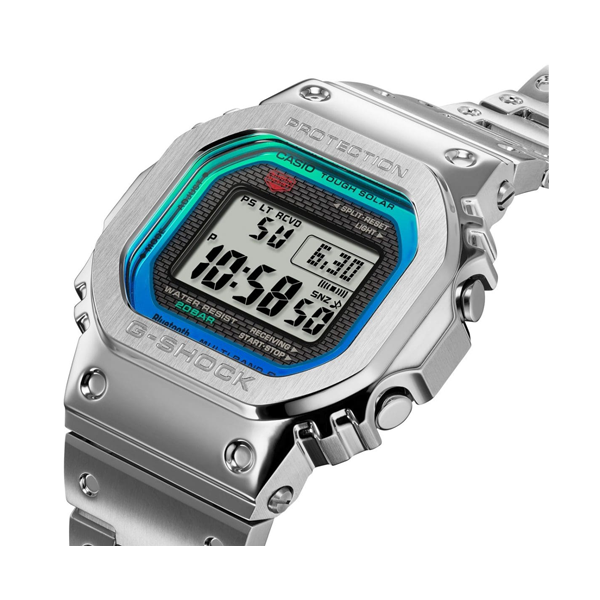 CASIO G-SHOCK MASTER OF G THE ORIGIN FULL METAL- POLYCHROMATIC ACCENT SERIE - Silver — Ansicht 2