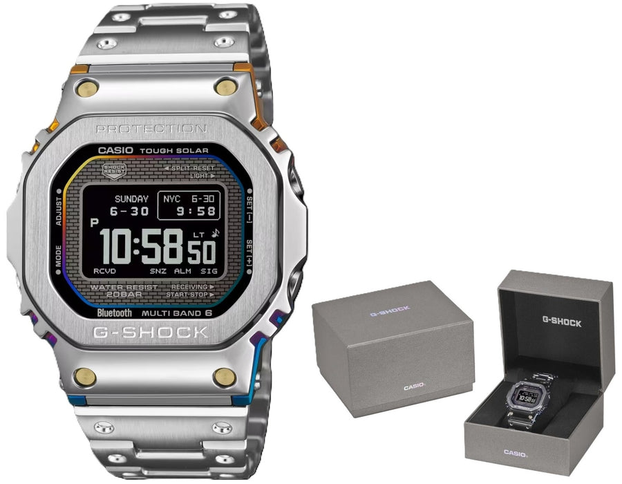 CASIO G-SHOCK THE ORIGIN - RAINBOW COLOUR FULL METAL — Ansicht 1