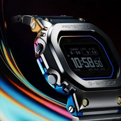 CASIO G-SHOCK THE ORIGIN - RAINBOW COLOUR FULL METAL — Ansicht 2