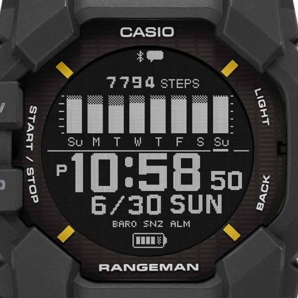 CASIO G-SHOCK MASTER OF G RANGEMAN - Heart rate Monitor and GPS — Ansicht 3