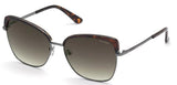 GUESS SUNGLASSES GU7738 DARK HAVANA — Ansicht 1
