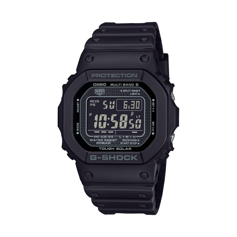 CASIO G-SHOCK THE NEW ORIGIN Multiband 6 - TOUGH SOLAR - FULL BLACK — Ansicht 1