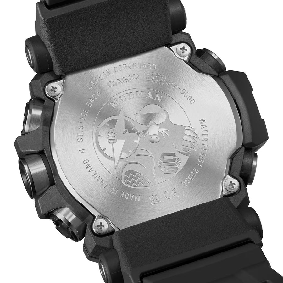 CASIO G-SHOCK MASTER OF G MUDMAN Black — Ansicht 2