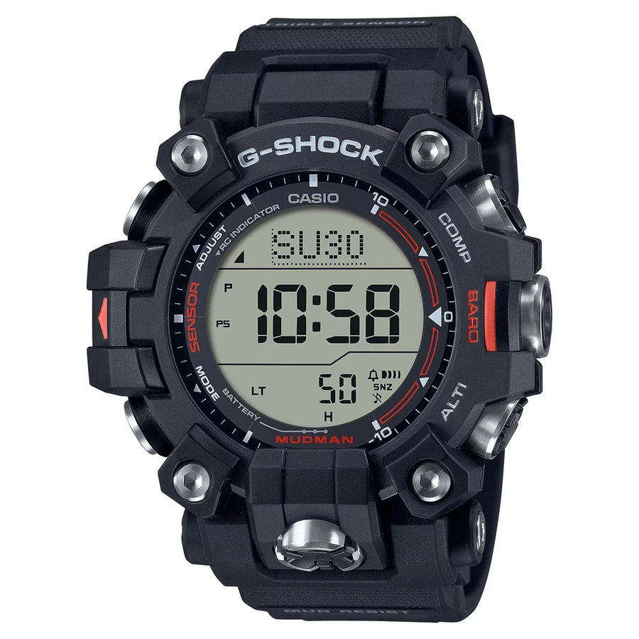 CASIO G-SHOCK MASTER OF G MUDMAN Black — Ansicht 1
