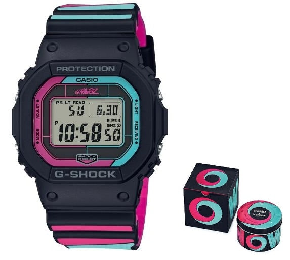 CASIO G-SHOCK GW-B5600GZ-1ER THE ORIGIN GORILLAZ Ltd. Edt. Special Pack. — Ansicht 1