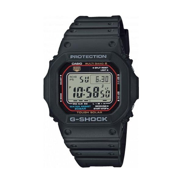 CASIO G-SHOCK THE ORIGIN - SOLAR ATOMIC RADIO CONTROLLED - BLACK — Ansicht 1
