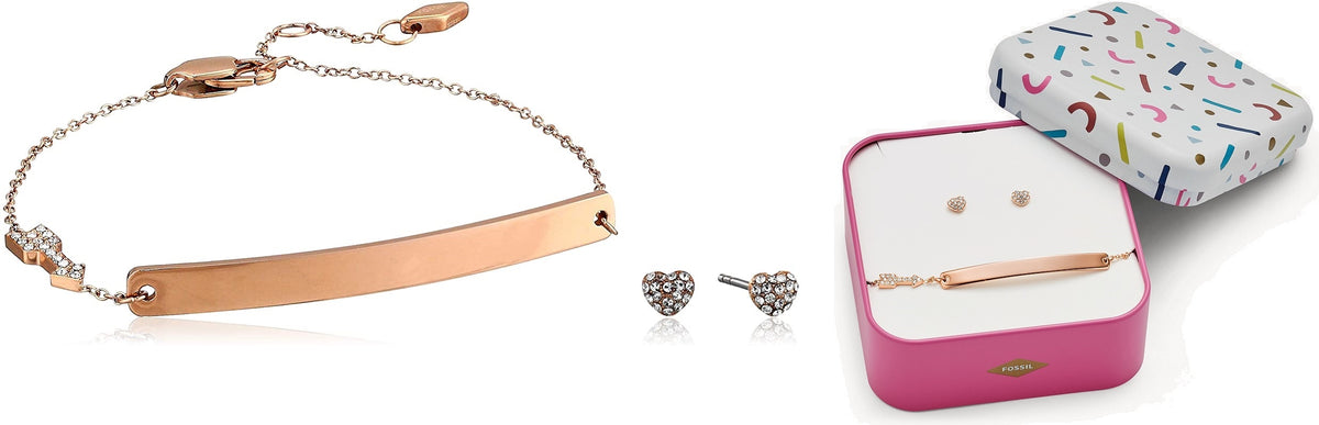 FOSSIL JEWELS JF03049791 SPECIAL PACK BRACCIALE E ORECCHINI /BRACELT & EARRINGS — Ansicht 1