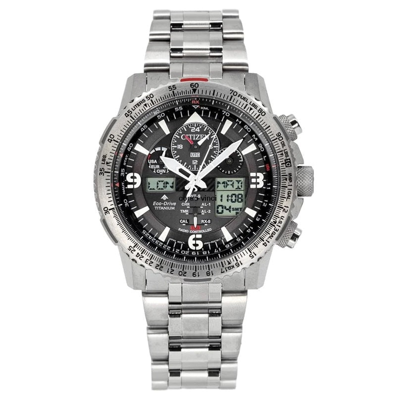 CITIZEN RADIOCONTROLLED Skyhawk Super Titanium — Ansicht 1