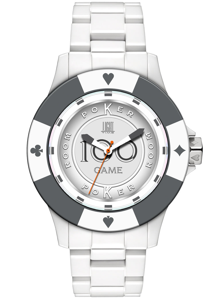 LIGHT TIME POKER - White / Grey — Ansicht 1