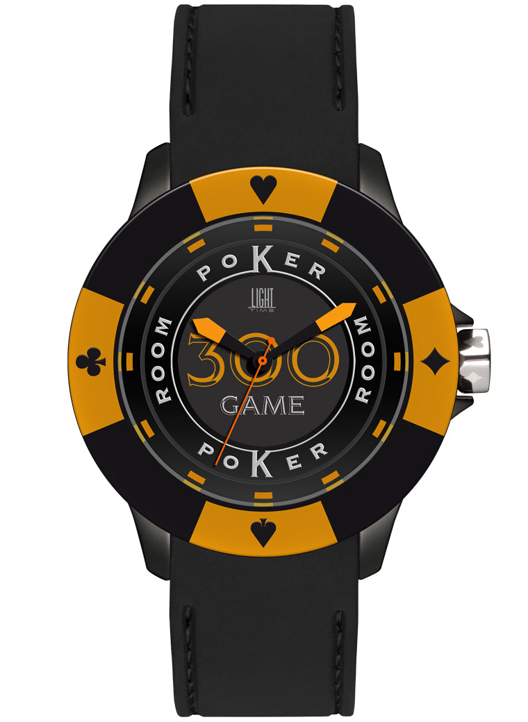 LIGHT TIME POKER - Black / Orange — Ansicht 1