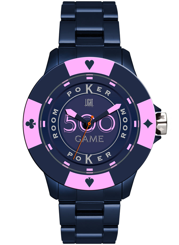 LIGHT TIME POKER - Blue / Pink — Ansicht 1