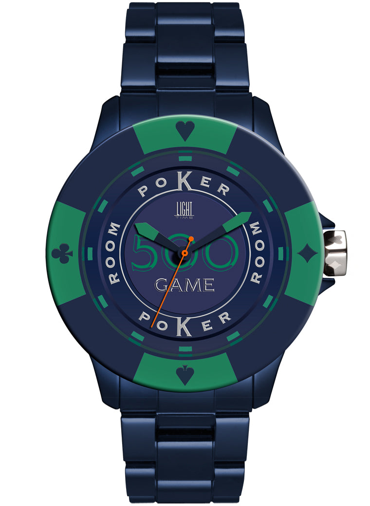 LIGHT TIME POKER - Blue / Green — Ansicht 1