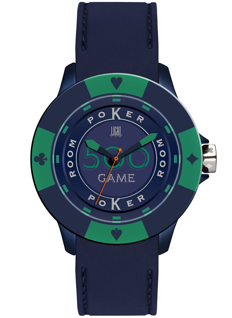LIGHT TIME POKER - Blue / Green — Ansicht 1