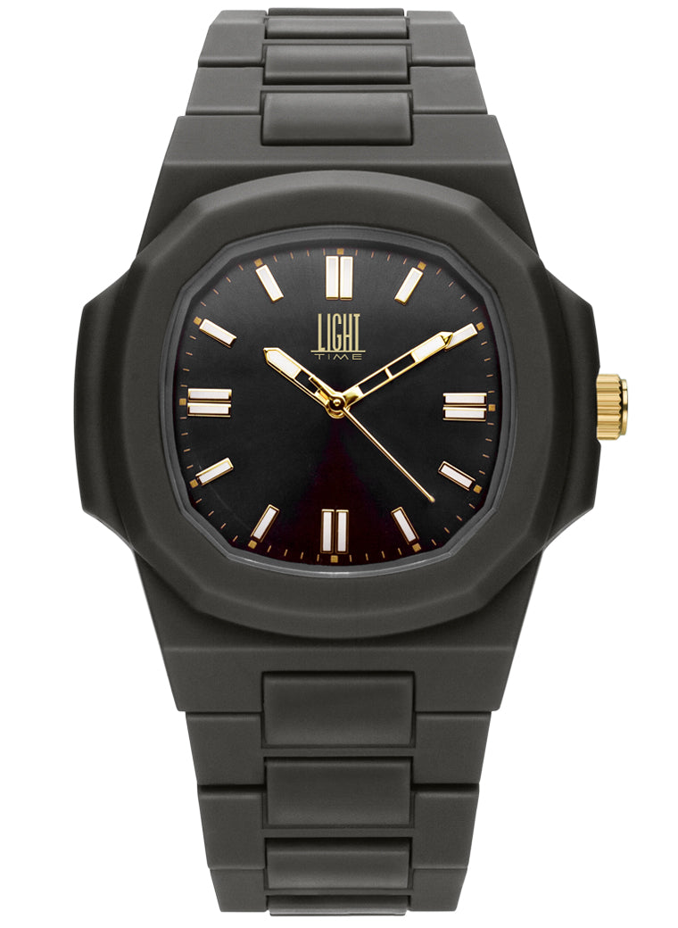 LIGHT TIME VELVET NAUTILUS - Black — Ansicht 1