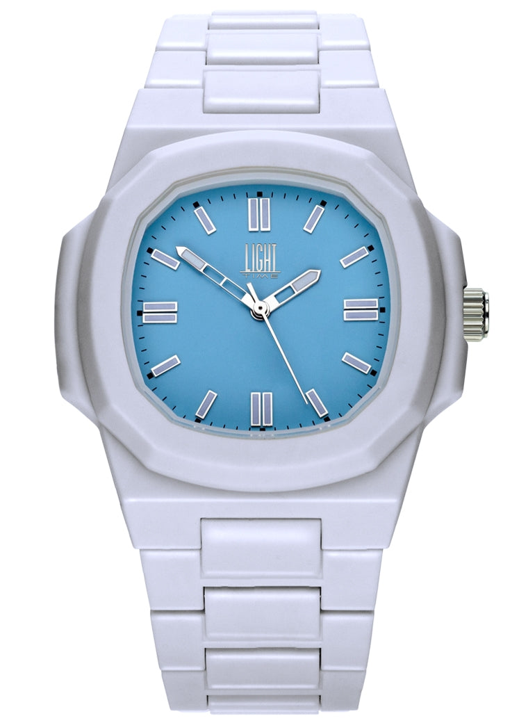 LIGHT TIME VELVET NAUTILUS - Light Blue — Ansicht 1