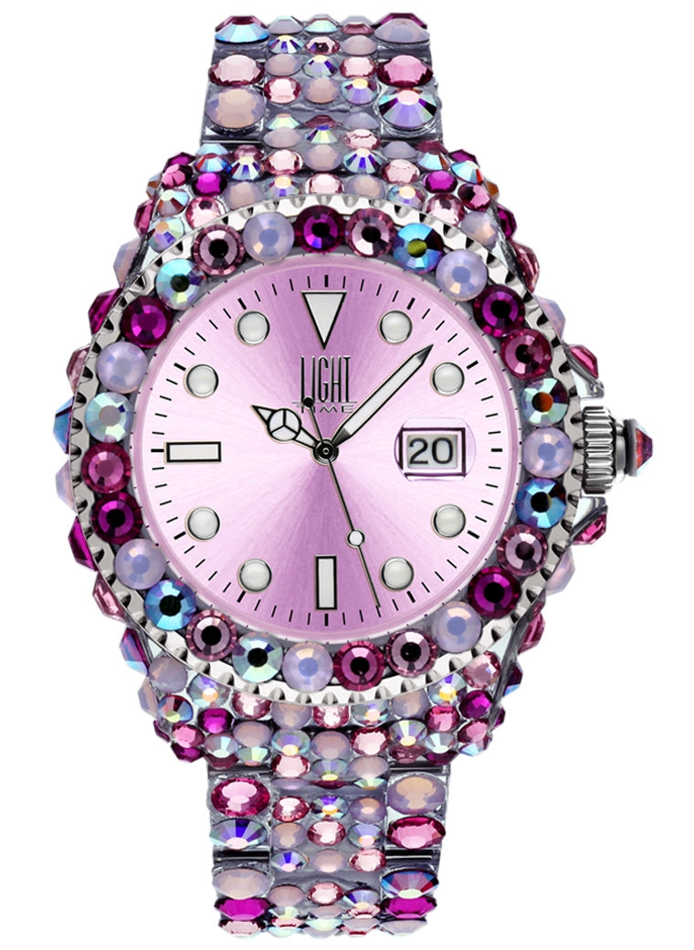 LIGHT TIME MEDITERRANEO - Full Strass / Pink — Ansicht 1