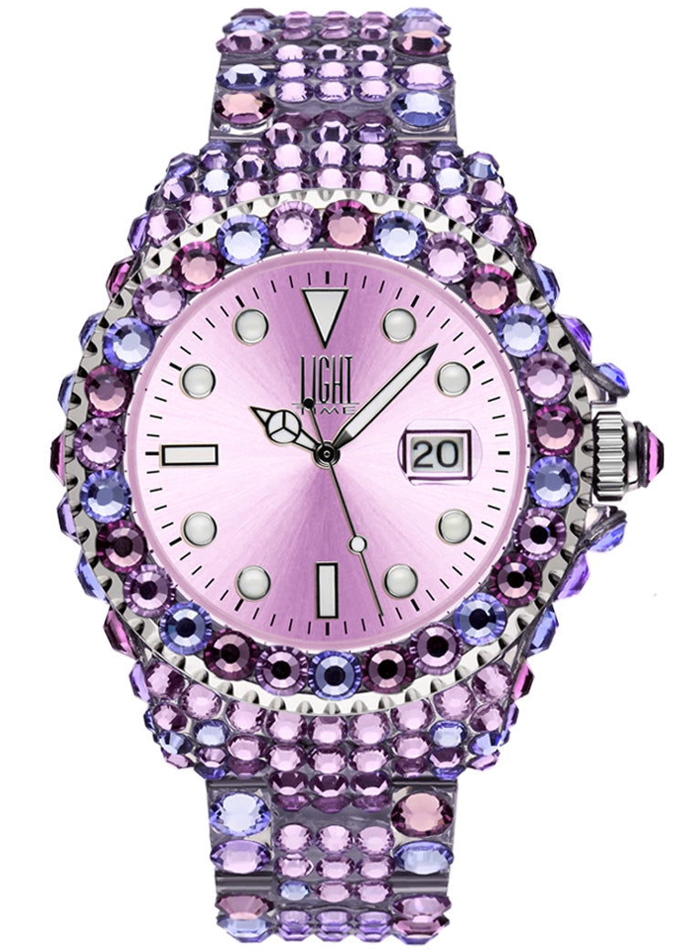 LIGHT TIME MEDITERRANEO - Full Strass / Pink — Ansicht 1