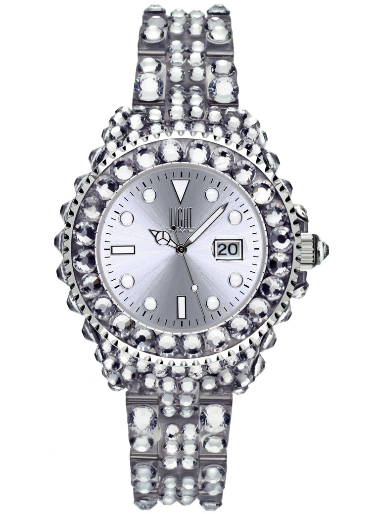 LIGHT TIME MEDITERRANEO - Full Strass / Silver — Ansicht 1