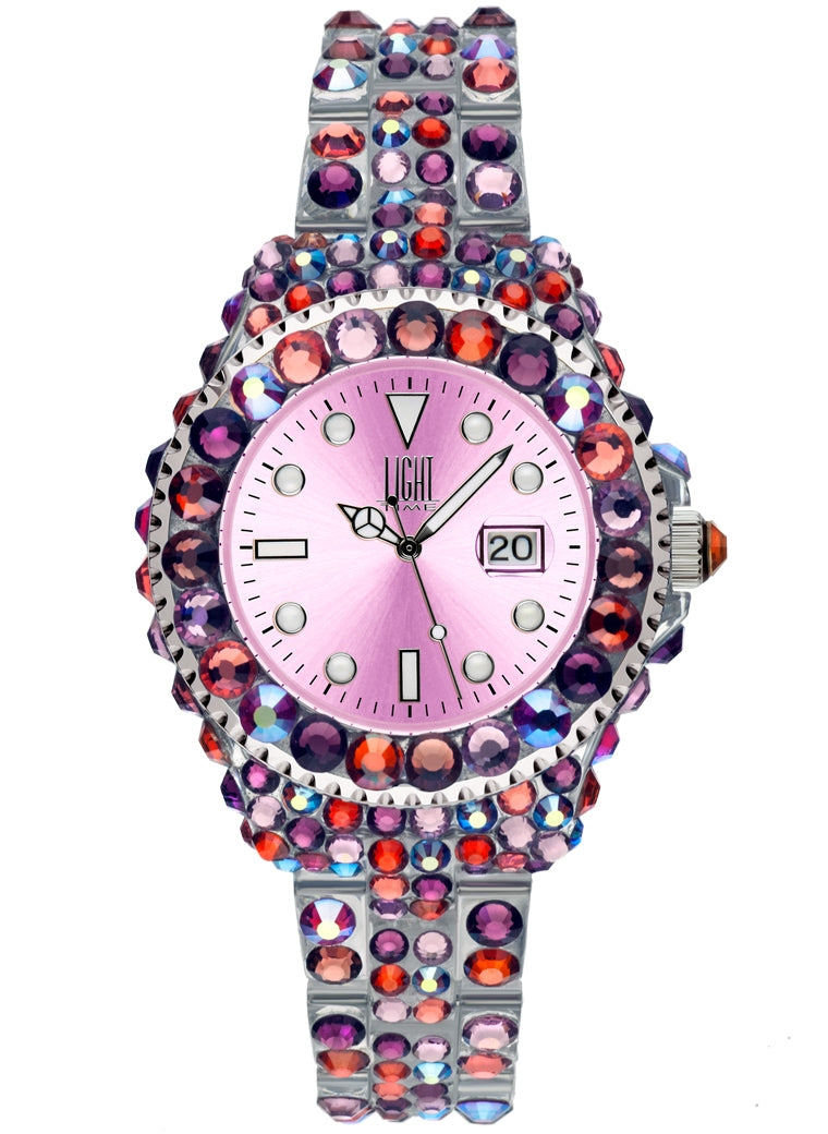 LIGHT TIME MEDITERRANEO - Full Strass / Pink — Ansicht 1