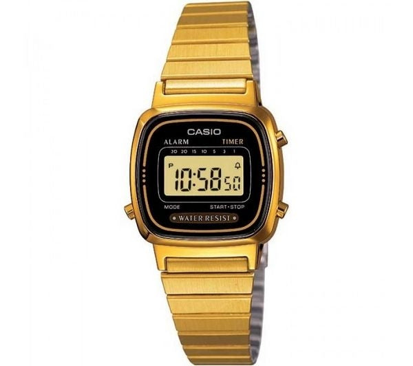 CASIO VINTAGE ICONIC MINI STEEL - GOLD BLACK — Ansicht 1
