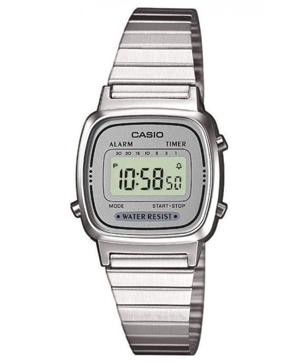 CASIO VINTAGE ICONIC MINI STEEL - LIGHT GREY — Ansicht 1