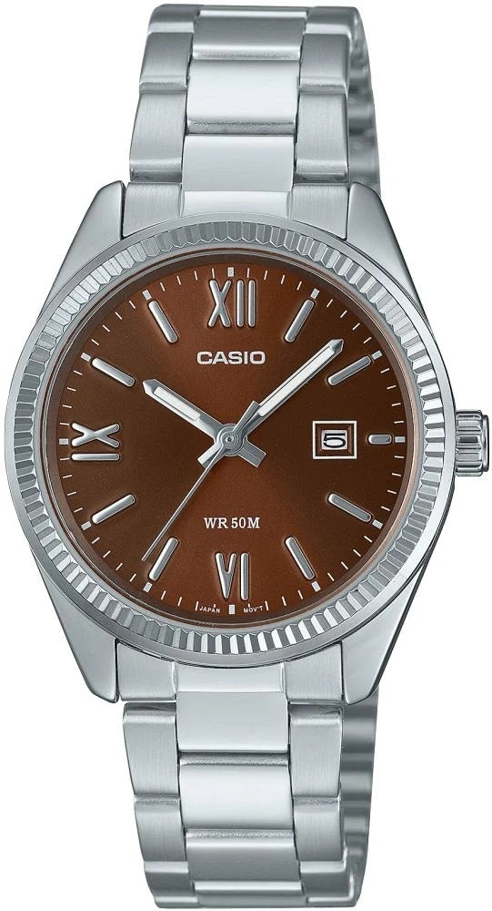 CASIO COLLECTION LADY DATE - BROWN — Ansicht 1