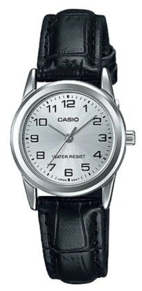 CASIO COLLECTION LADY 3H, LEATHER - SILVER — Ansicht 1