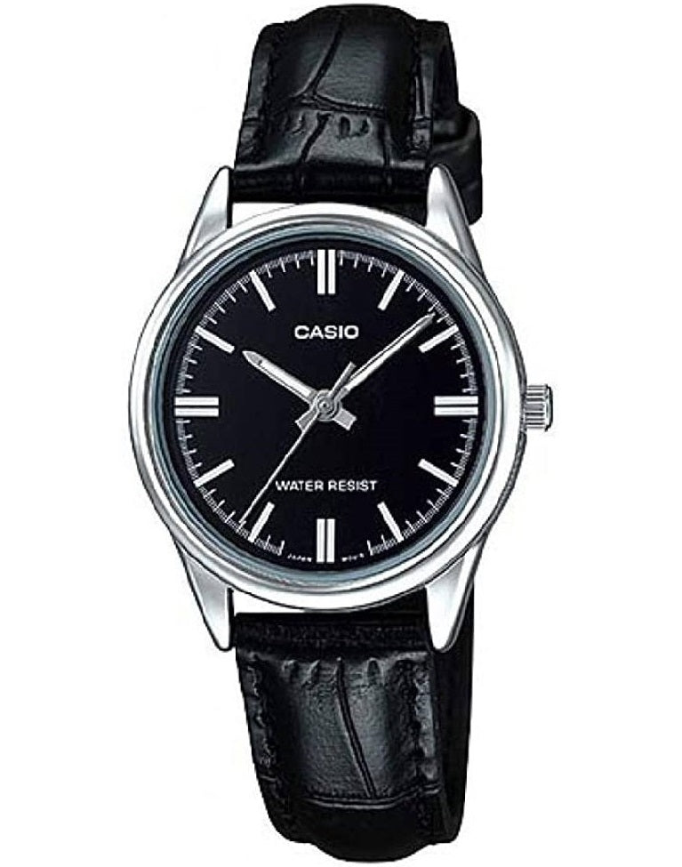 CASIO COLLECTION ONLY TIME LADY, LEATHER - BLACK — Ansicht 1