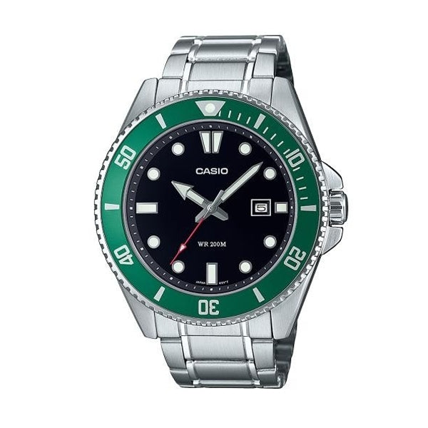 CASIO COLLECTION DIVER DATE 200M - BLACK — Ansicht 1