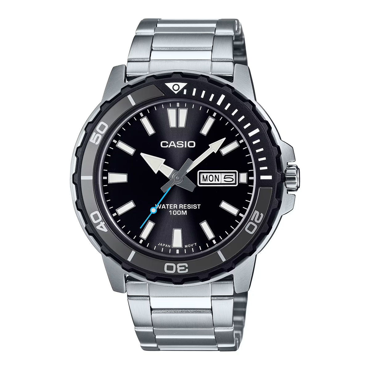 CASIO SPORT DIVER 100M - BLACK — Ansicht 1