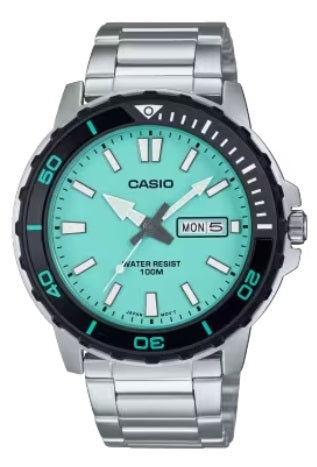 CASIO SPORT DIVER 100M - AQUA GREEN — Ansicht 1