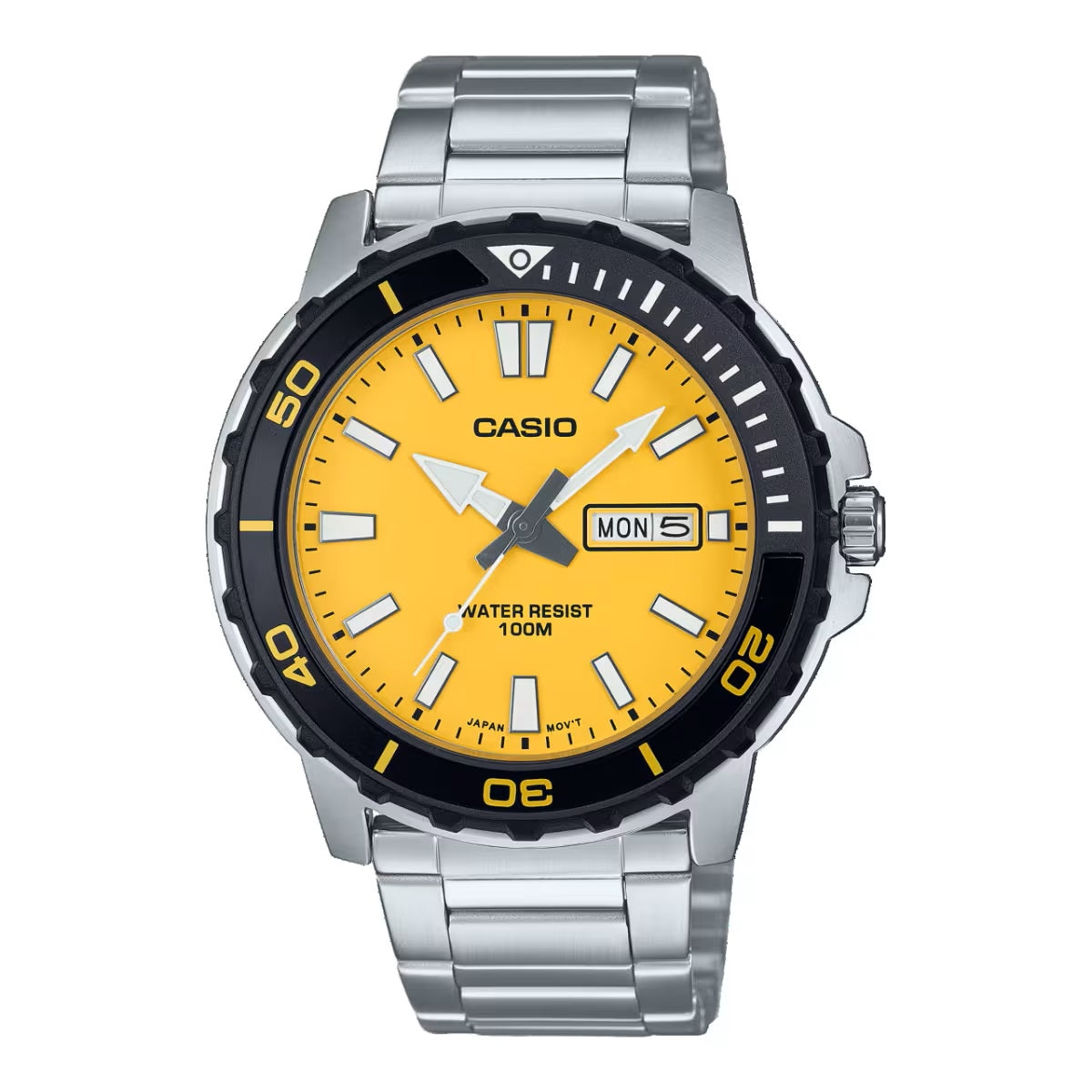 CASIO SPORT DIVER 100M - YELLOW — Ansicht 1