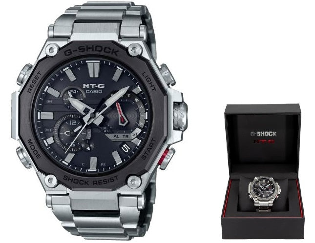 CASIO G-SHOCK MASTER OF G METAL TWISTED-G DUAL CORE GUARD — Ansicht 1