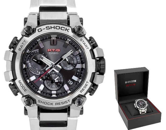 CASIO G-SHOCK MASTER OF G METAL TWISTED-G SOLAR POWERED — Ansicht 1