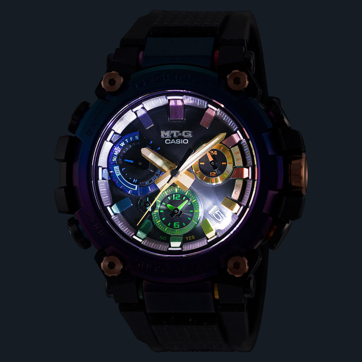 CASIO G-SHOCK MASTER OF G OAK FULL METAL - Galaxy — Ansicht 10