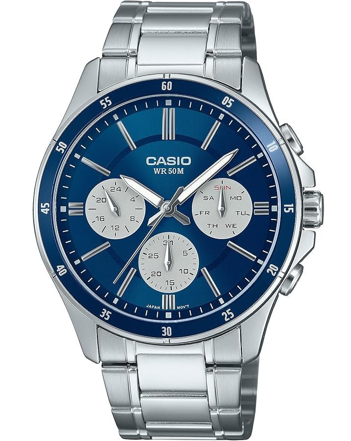 CASIO COLLECTION MULTIFUNCTION CALENDAR - BLUE — Ansicht 1
