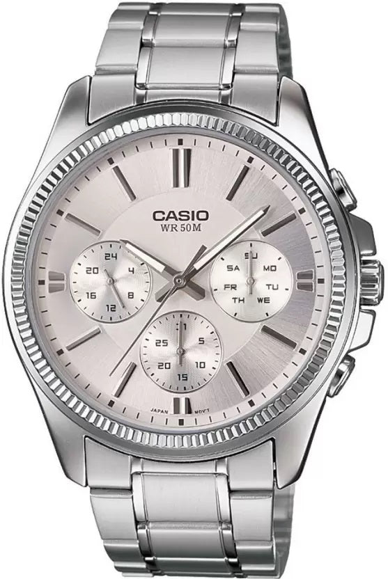 CASIO DAY DATE MULTIFUNCTION - SILVER — Ansicht 1