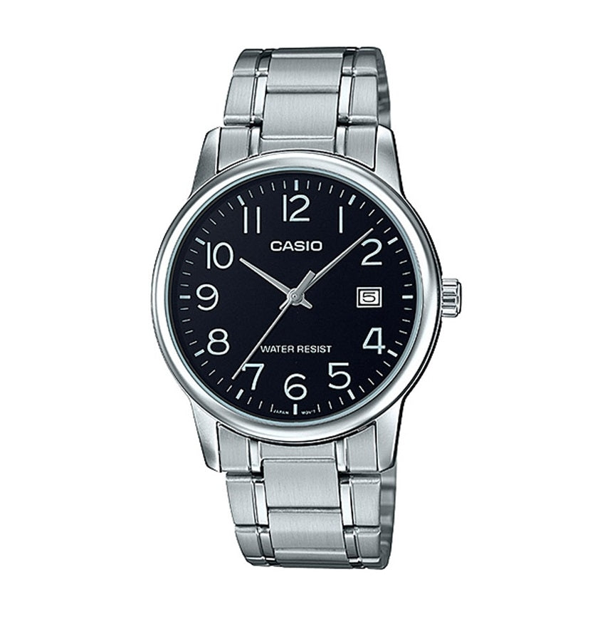 CASIO COLLECTION DATE STEEL - BLACK — Ansicht 1