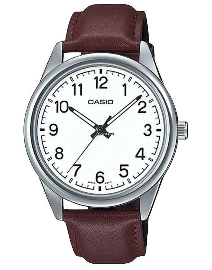 CASIO COLLECTION CASUAL, LEATHER - WHITE — Ansicht 1