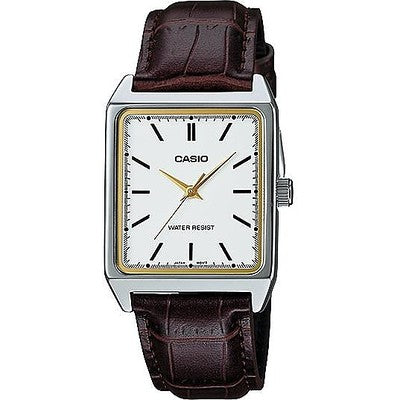 CASIO COLLECTION CASUAL - LEATHER, WHITE — Ansicht 1