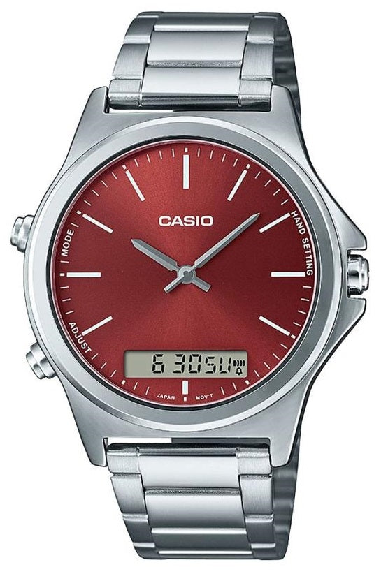CASIO COLLECTION ANA-DIGIT ALARM - RED — Ansicht 1