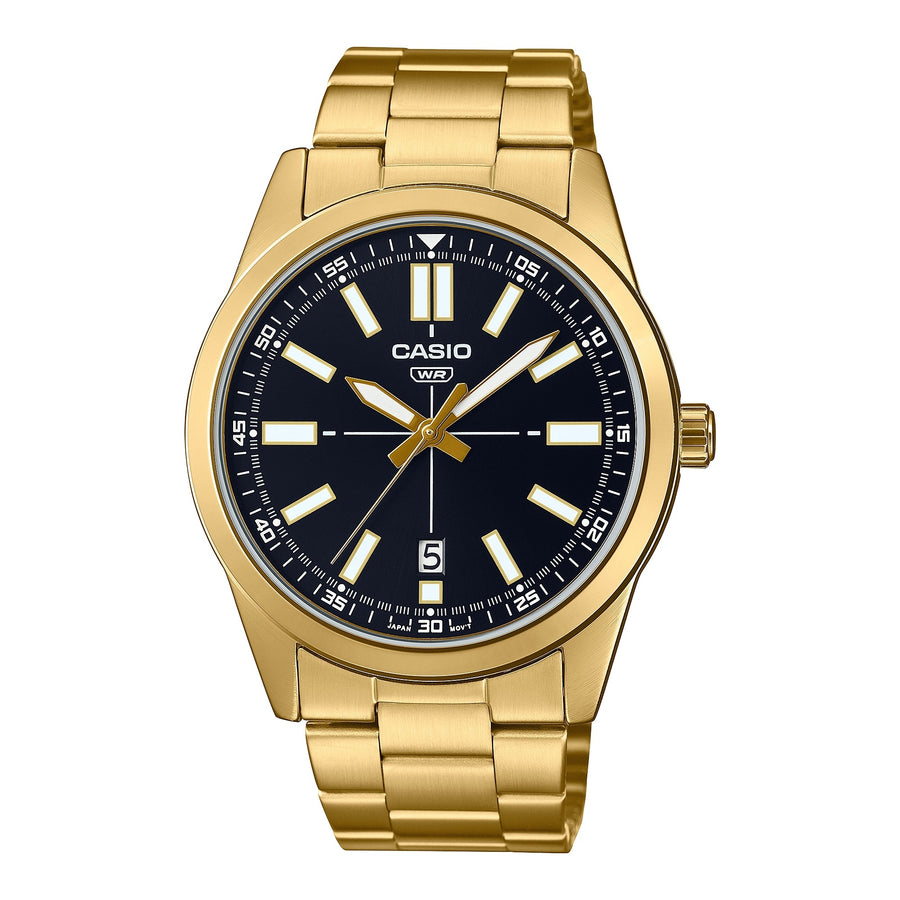CASIO COLLECTION CASUAL DATE GOLD - BLACK — Ansicht 1