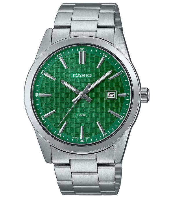 CASIO COLLECTION DATE - CARBON LOOK - GREEN — Ansicht 1