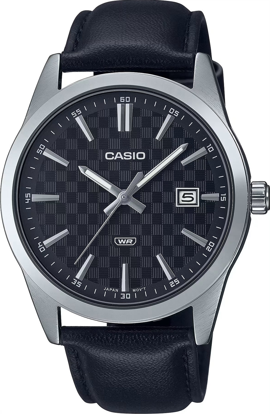 CASIO COLLECTION DATE - CARBON LOOK - SILVER & BLACK — Ansicht 1