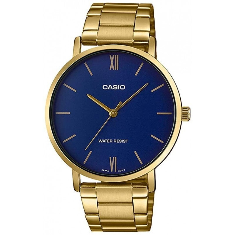 CASIO COLLECTION MINIMAL GOLD - BLUE — Ansicht 1