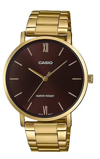 CASIO COLLECTION MINIMAL GOLD - BROWN — Ansicht 1